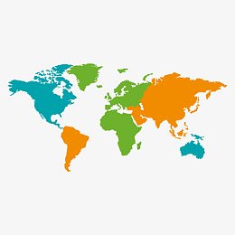 矢量多彩地图