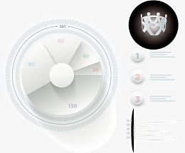 时尚人物分析信息图表矢量素材,