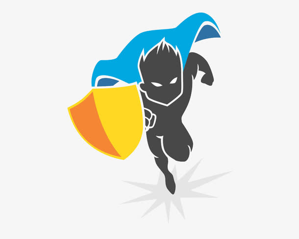 超人盾牌高清免扣素材