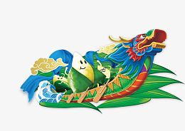 精美龙舟粽子