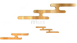 金色云纹