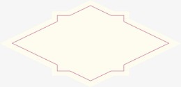 菱形文字框