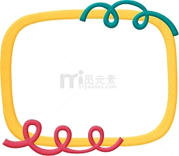 彩色文本框