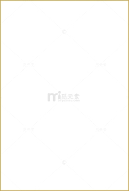 金色简洁边框
