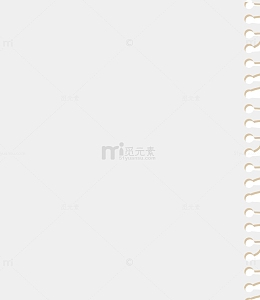 白色线圈纸的底框