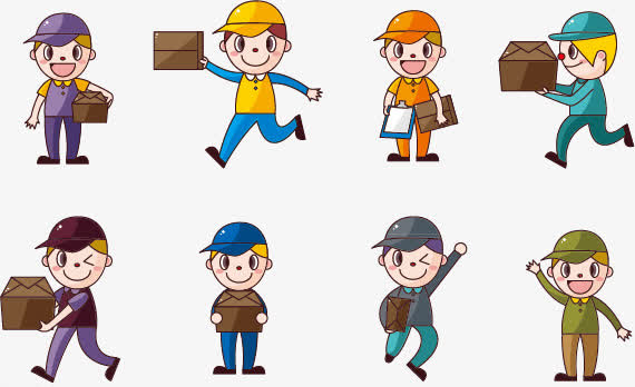 关键词 : 邮递员,快递员,可爱[声明] 觅元素所有素材为用户免费分享