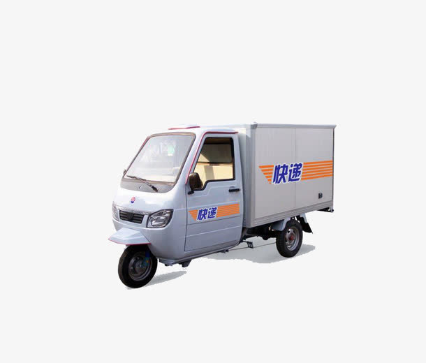 快递三轮车免抠素材免费下载_觅元素51yuansu.com