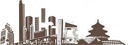 城市剪影北京剪影元素