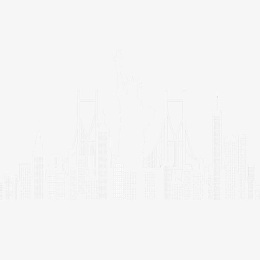 创意纽约城市剪影矢量素材