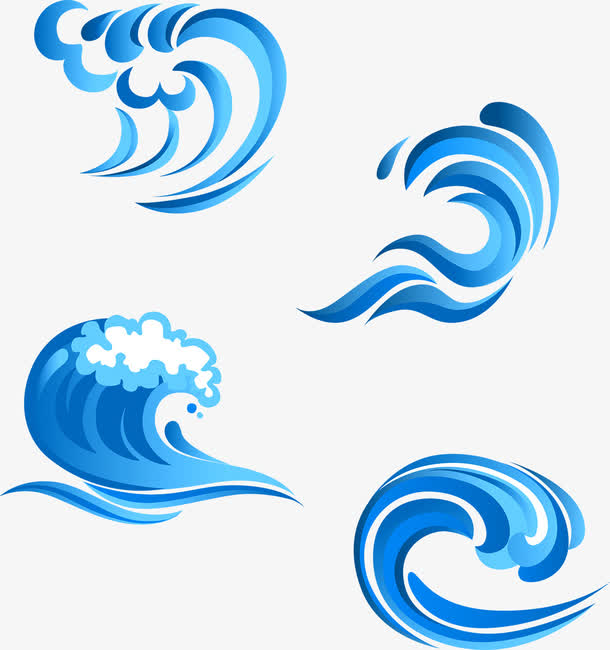 浪花素材免费下载_觅元素