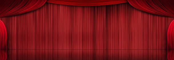 红色帘幕背景素材_红色帘幕背景图片元素-觅元素