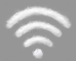 白云wifi信号高清免抠素材