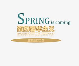 淘宝唯美的字体装饰设计