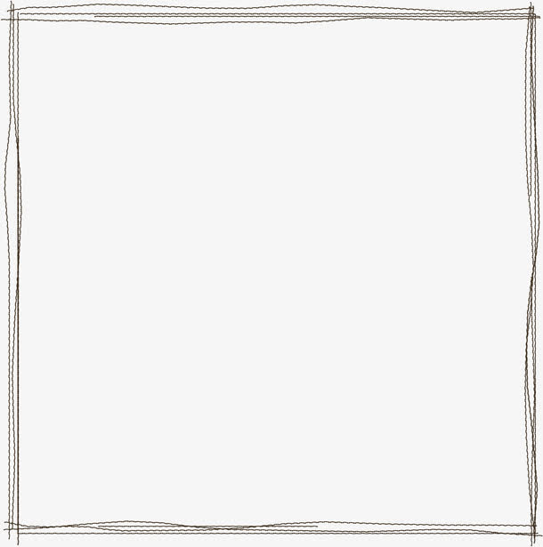 黑色细线方框