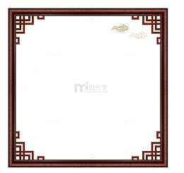 中国风边框标题框