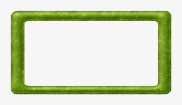 绿色矩形方框