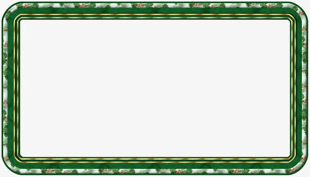 绿色方框