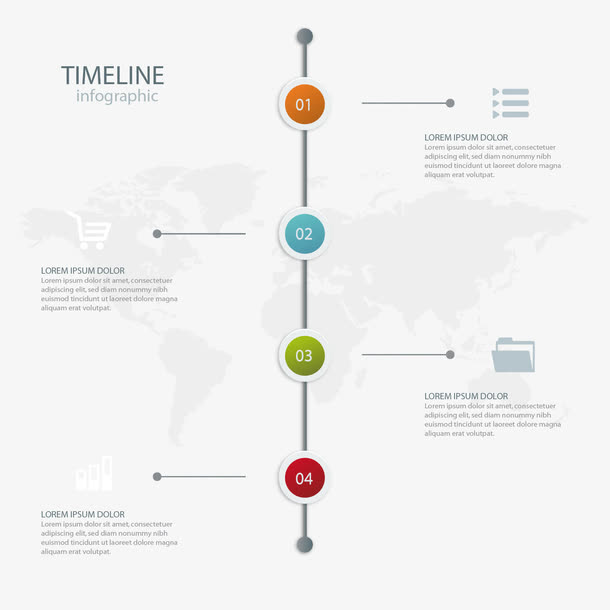 时间轴图表模板图片下载