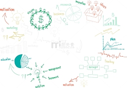 开学季黑板素材