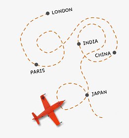 飞机地图