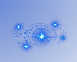 科技蓝色光效