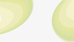 绿色渐变弧形矢量素材