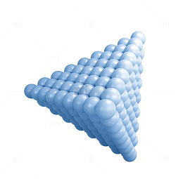 精美金字塔商务信息图表矢量素材