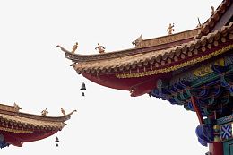 两座屋檐
