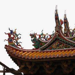 琉璃瓦屋檐