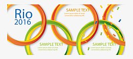 巴西里约奥运会装饰banner元素