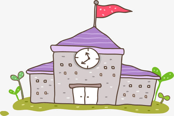 卡通学校素材