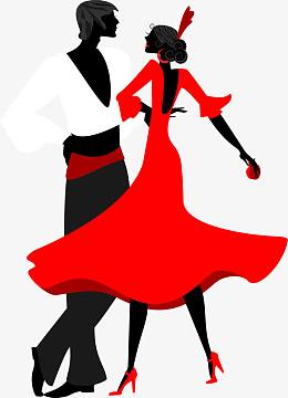 双人舞图素材_双人舞图图片元素-觅元素