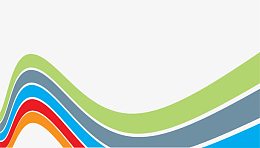 矢量彩色动感波浪纹理素材