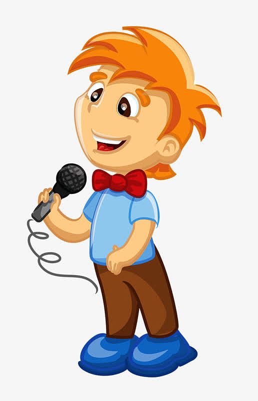 人帅哥帅帅的免费ai免费png矢量图短袖卡通手绘免费png红色的t恤免费