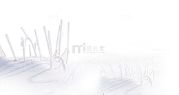 雪地雪景装饰素材