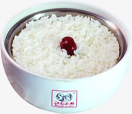 高清红枣大米饭装饰
