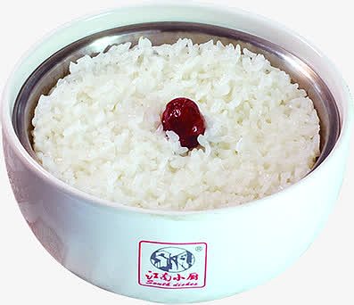 高清红枣大米饭装饰