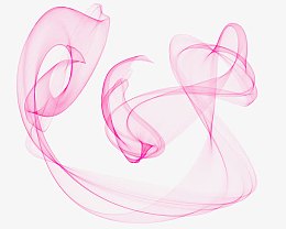 几何曲线彩色线条