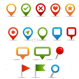 各种地址定位小标