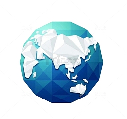 扁平化地球图标