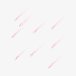 流星雨漂浮素材