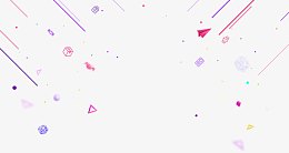 矢量漂浮素材