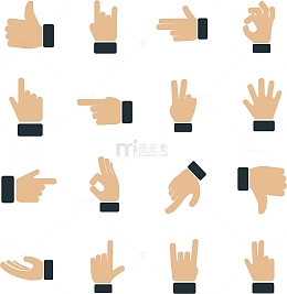 商务用手势图案高清图片