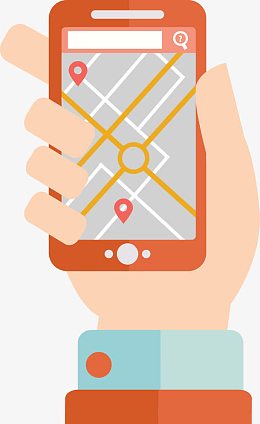 手机地图定位素材-手机地图定位png图片下载-觅元素