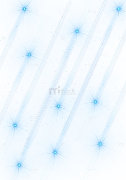 蓝色流星素材