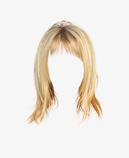 时尚长发头发素材免抠图