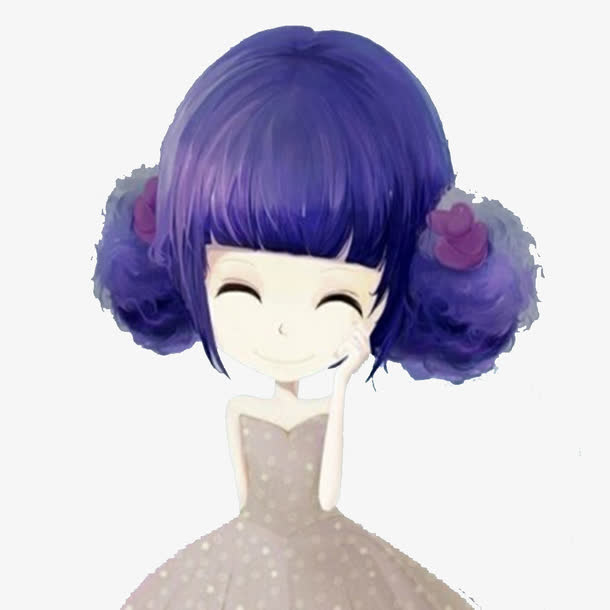 关键词 : 卡通,女孩,蓝色头发[声明] 觅元素所有素材为用户免费分享