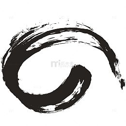 矢量旋转时尚水墨底纹