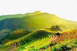 唯美的泰国山水景色素材