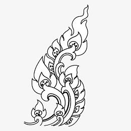 泰国佛教花纹